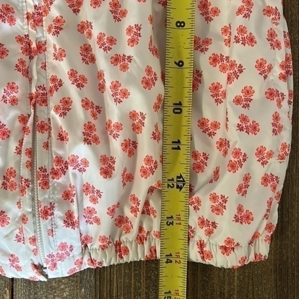 Mini Gap Wind Breaker Floral Design Size 3T